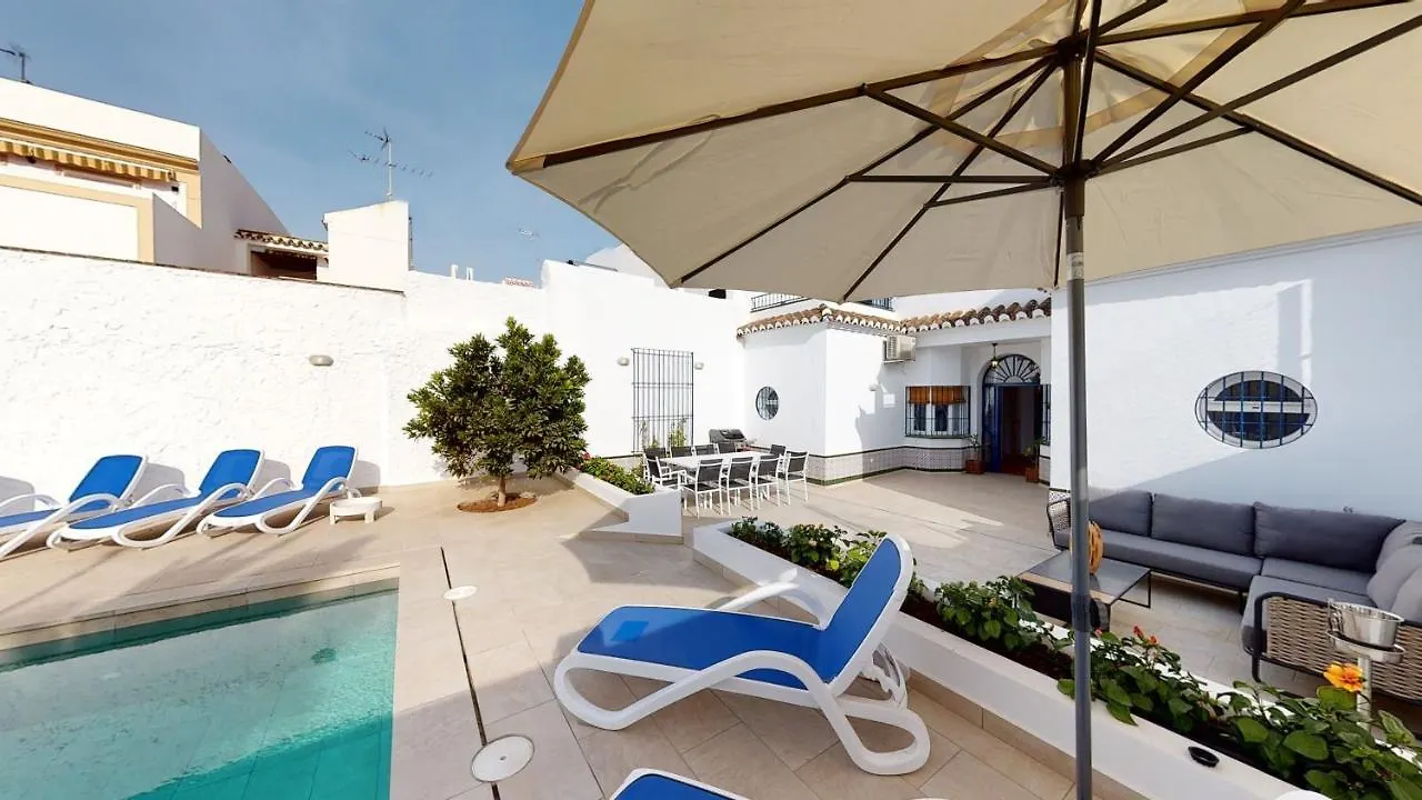 Luxury 5 Bed House Private Pool And Sea View Nerja Villa